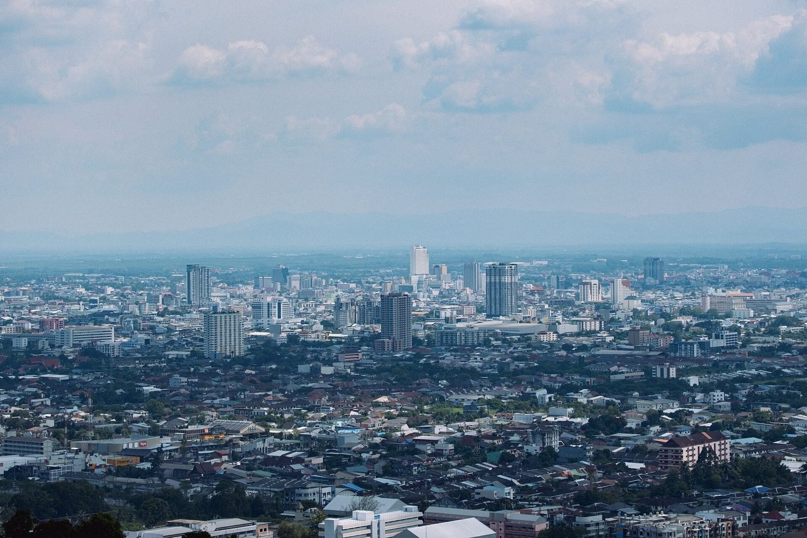 Hat Yai: de skyline van Hat Yai