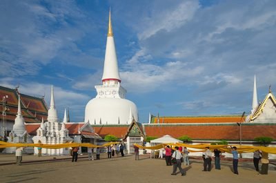 Nakhon Si Thammarat: de grote chedi van Wat Phra Mahathat Woramahawihan