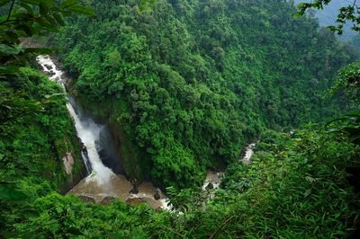 Pak Chong (Khao Yai): de Haew Narok-waterval in Khao Yai National Park