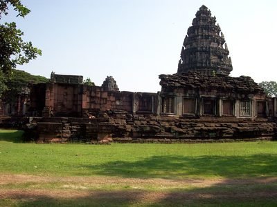 Phimai: de Khmer-tempel in het historische park van Phimai