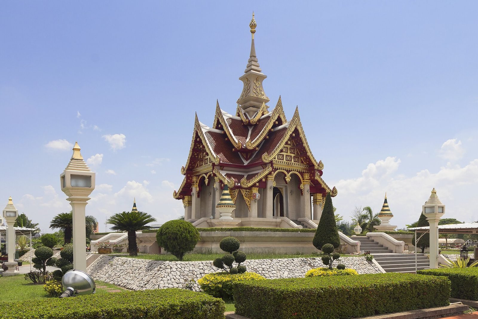 Udon Thani: het stadspilaarheiligdom van Udon Thani